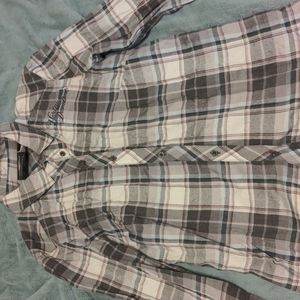 Harley Davidson Plaid Long Sleeve Button Down Shirt. Size Xsmall. NWOT